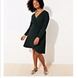 Loft Plus wrap dress.